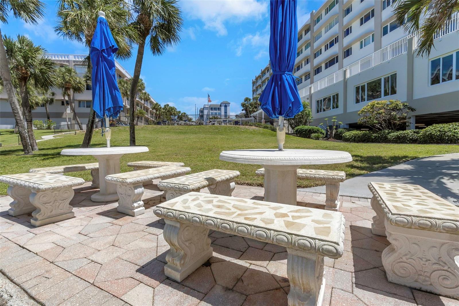Picnic Area - East side of Building
