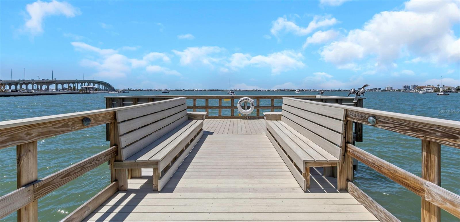 West side of Building on Intercoastal- Private Dock and Fishing Pier