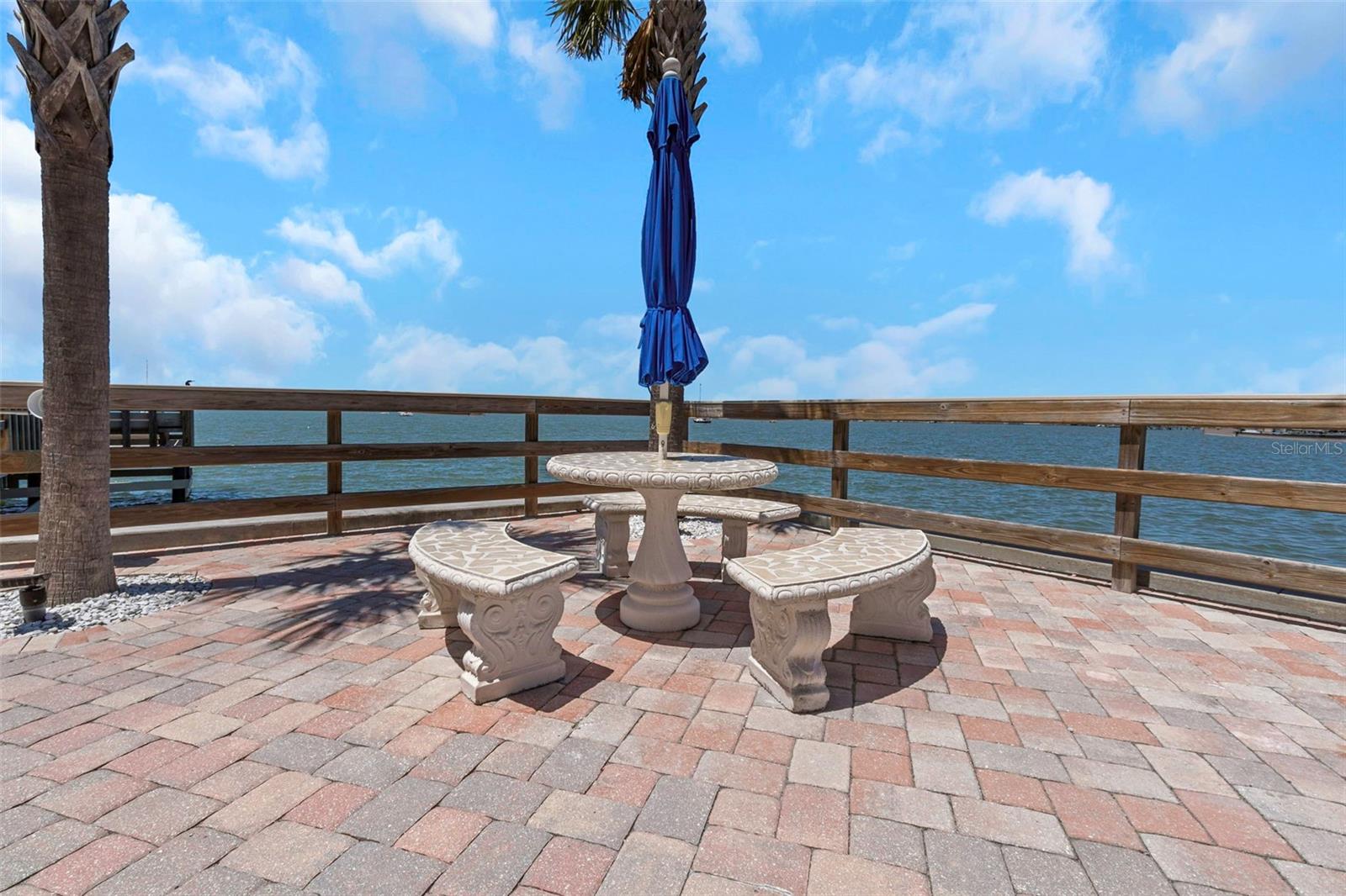West side of Building on Intercoastal- Picnic Area
