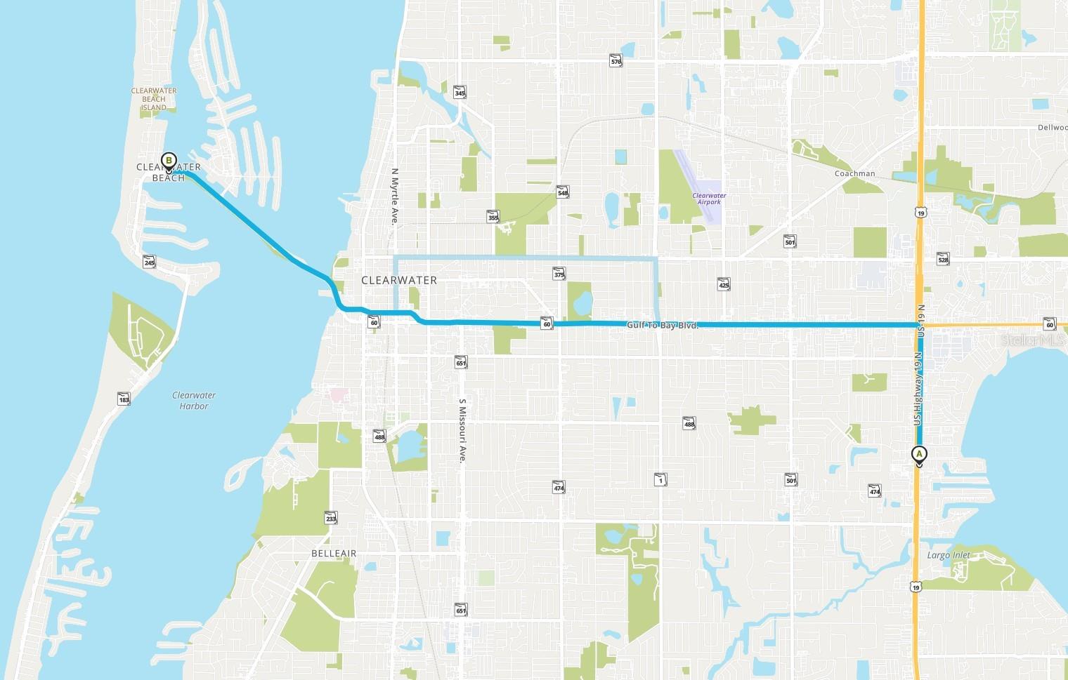 15 Minutes to Clearwater Beach