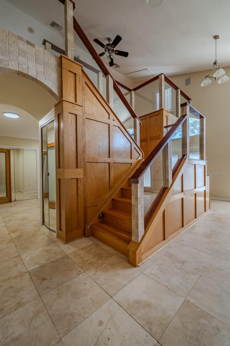 Stairs to loft