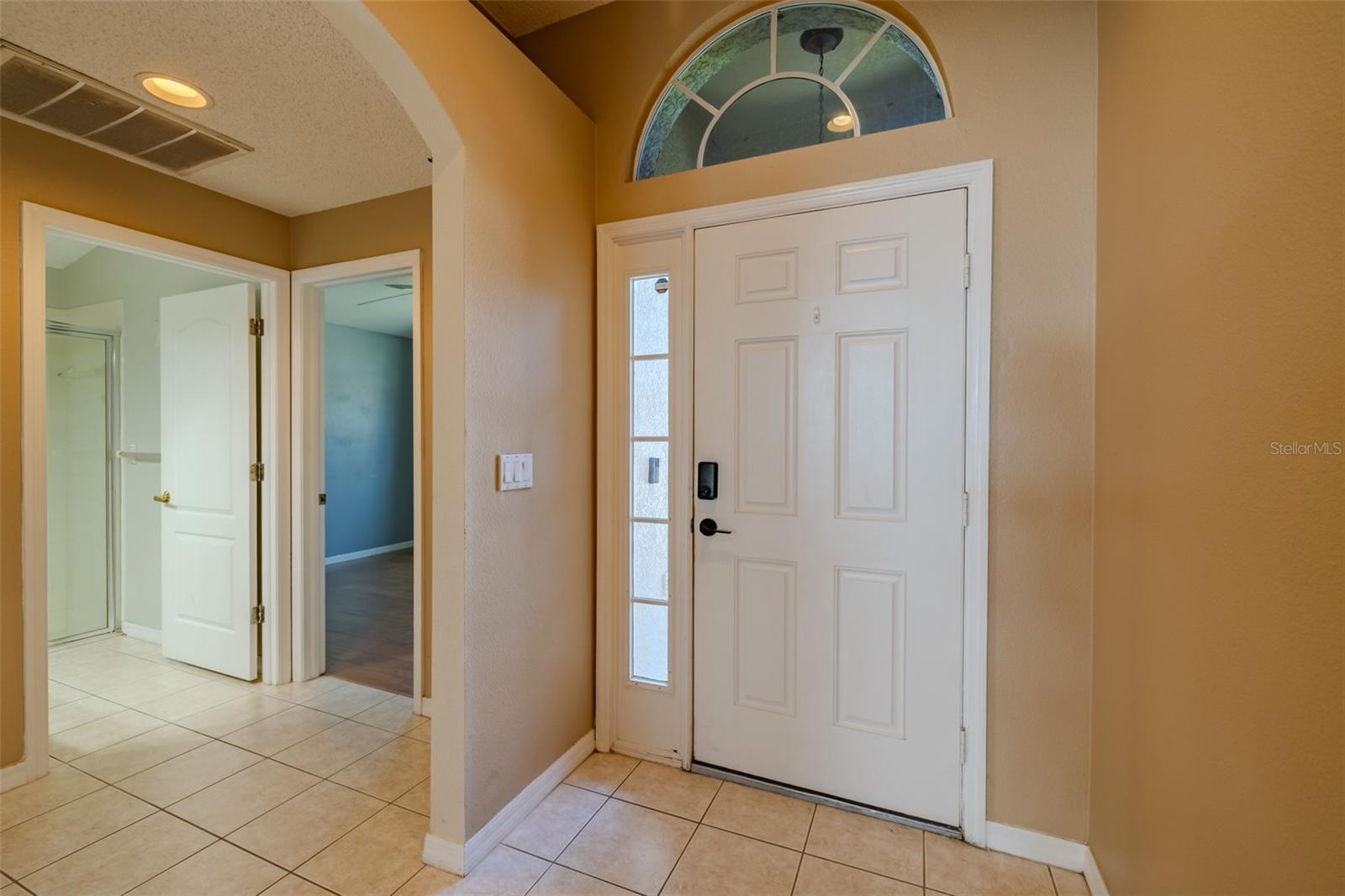 Front door looking towards bedroom 2 and bathroom 2