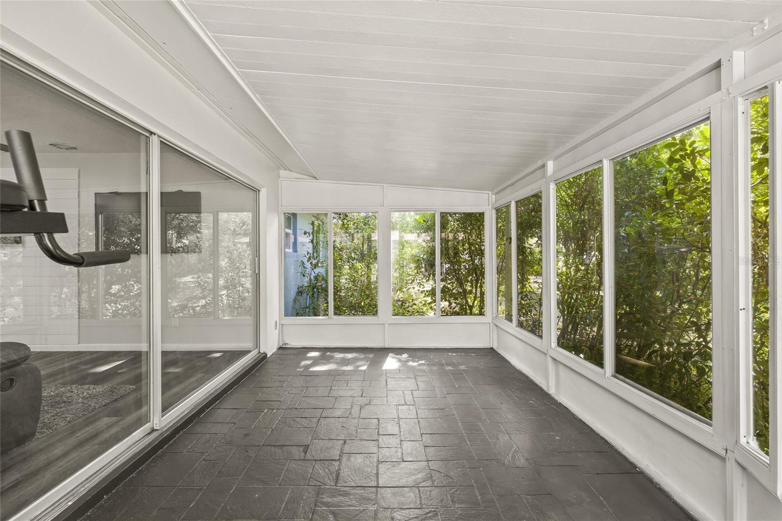 Glass Enclosed Patio