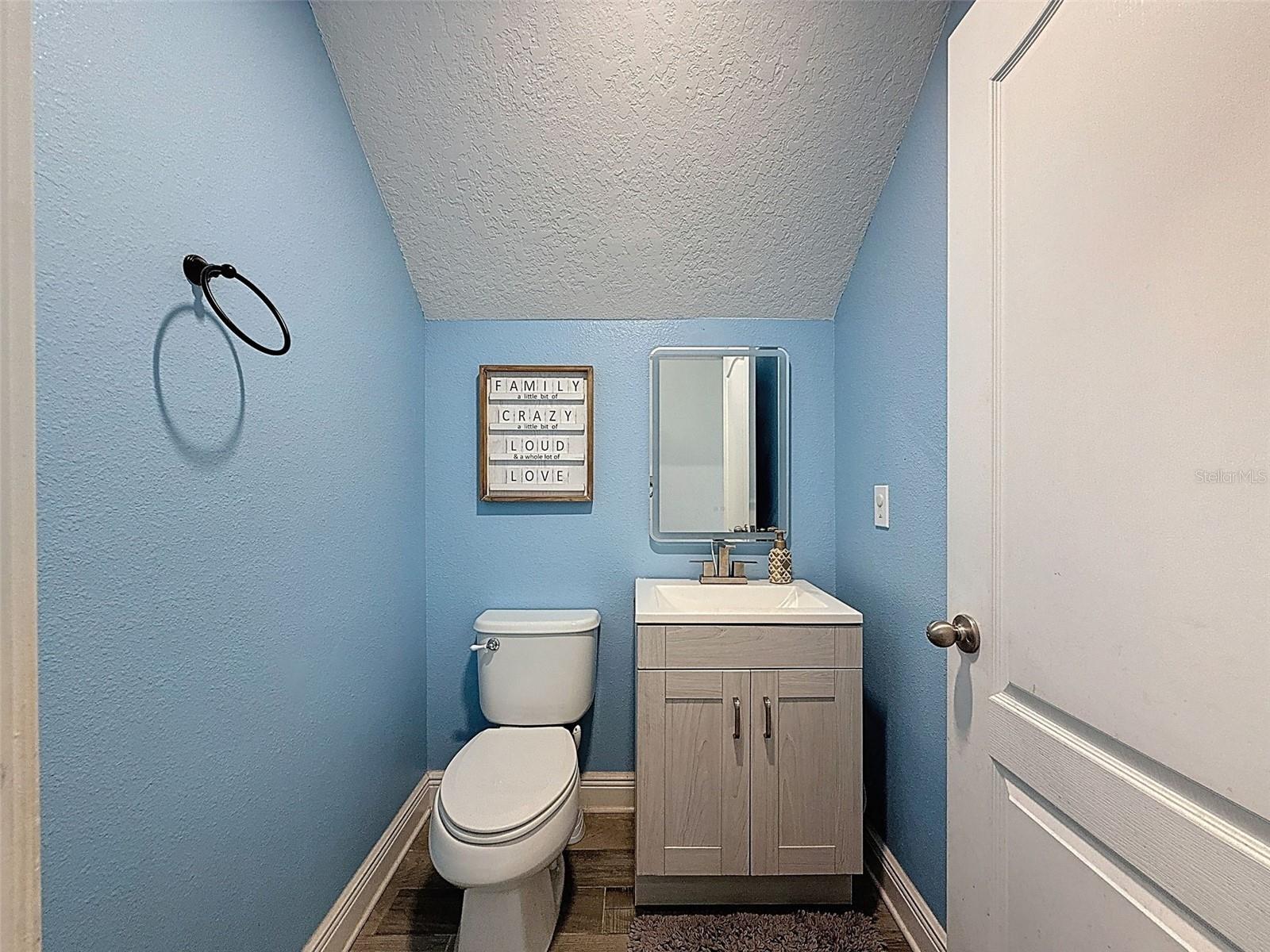 1sr floor half bath