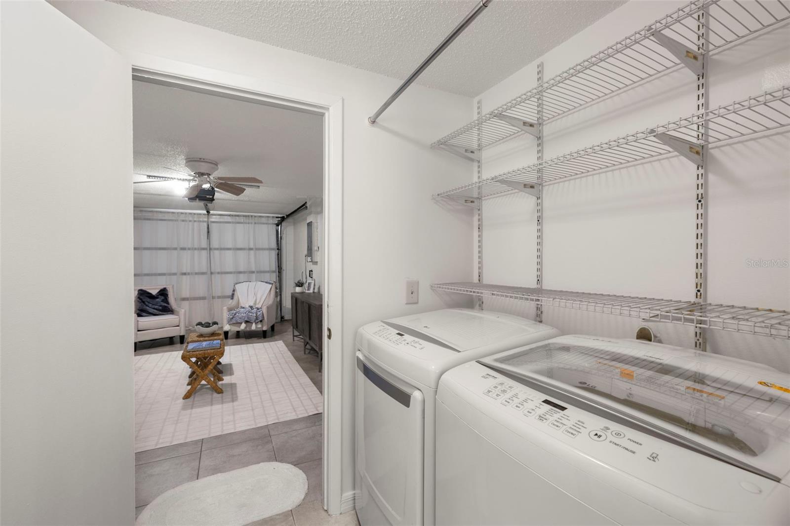 Laundry Room with Storage