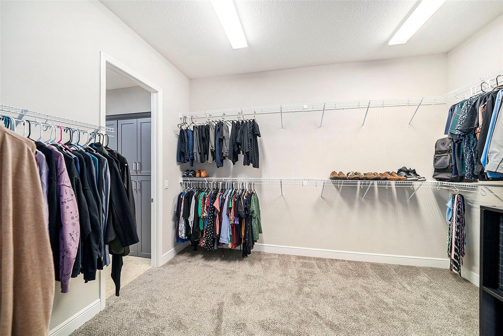 Primary walk-in closet
