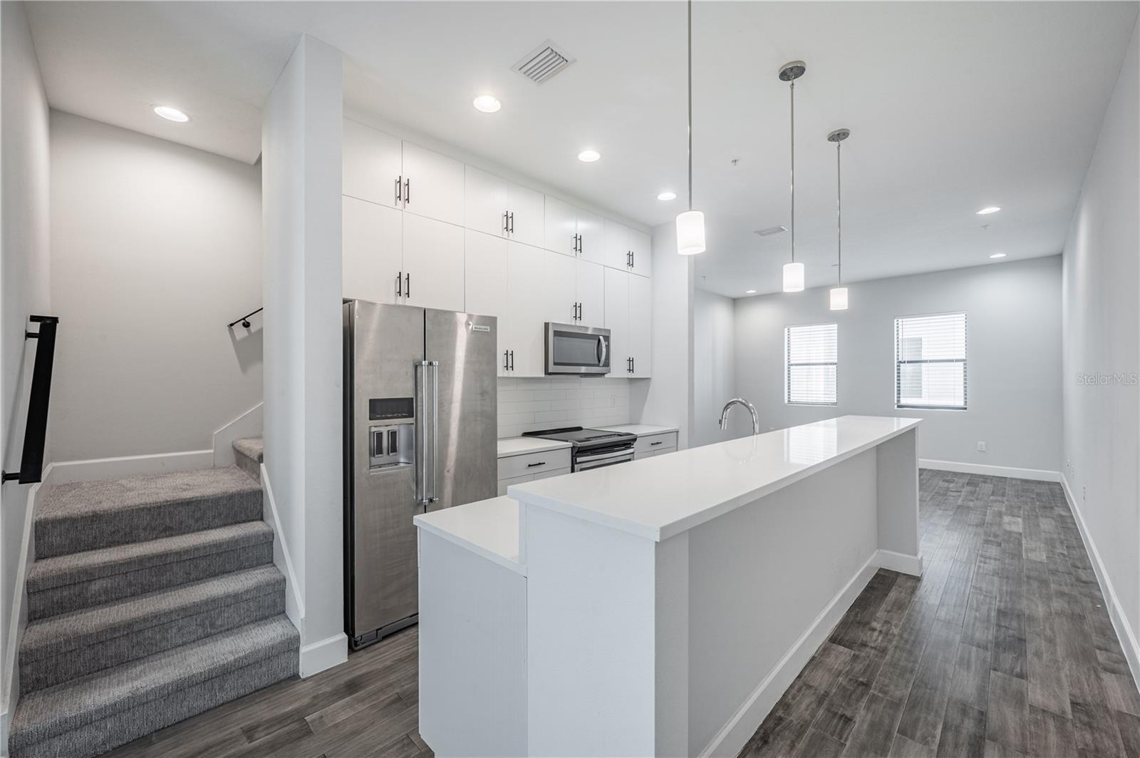 stairwell to 3rd floor