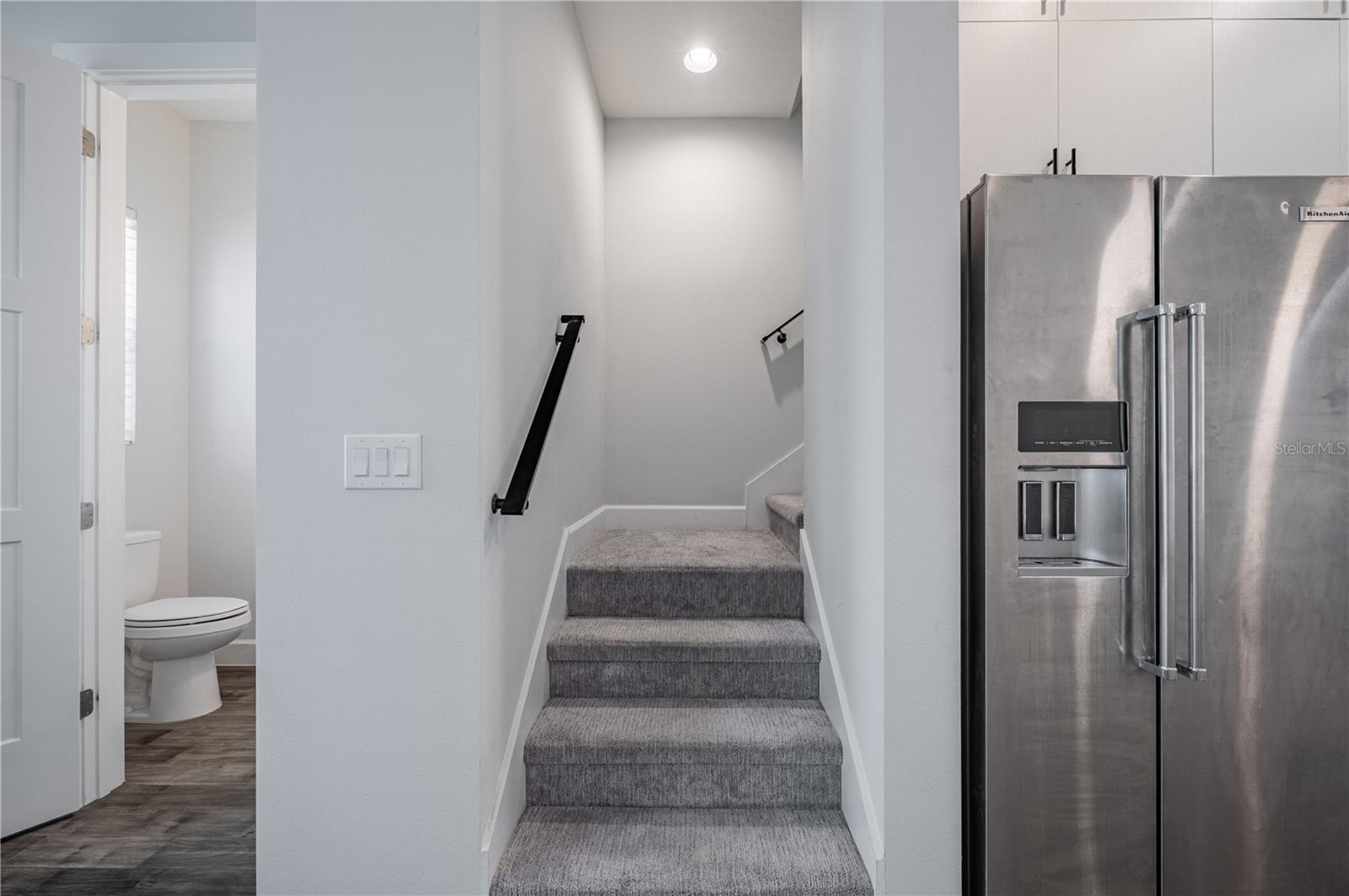 stairwell to 3rd floor