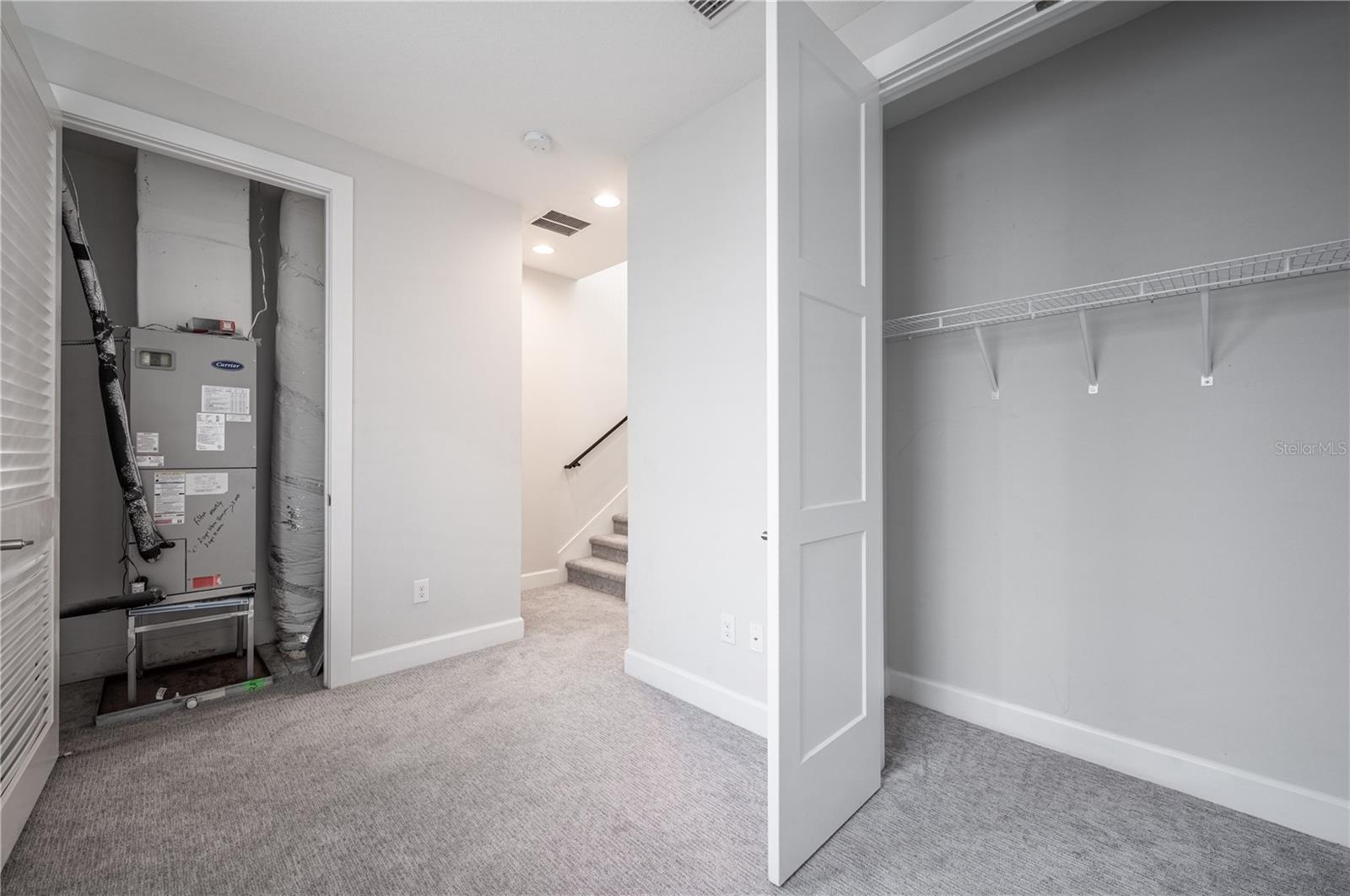 additional room office/workout/nusery closet