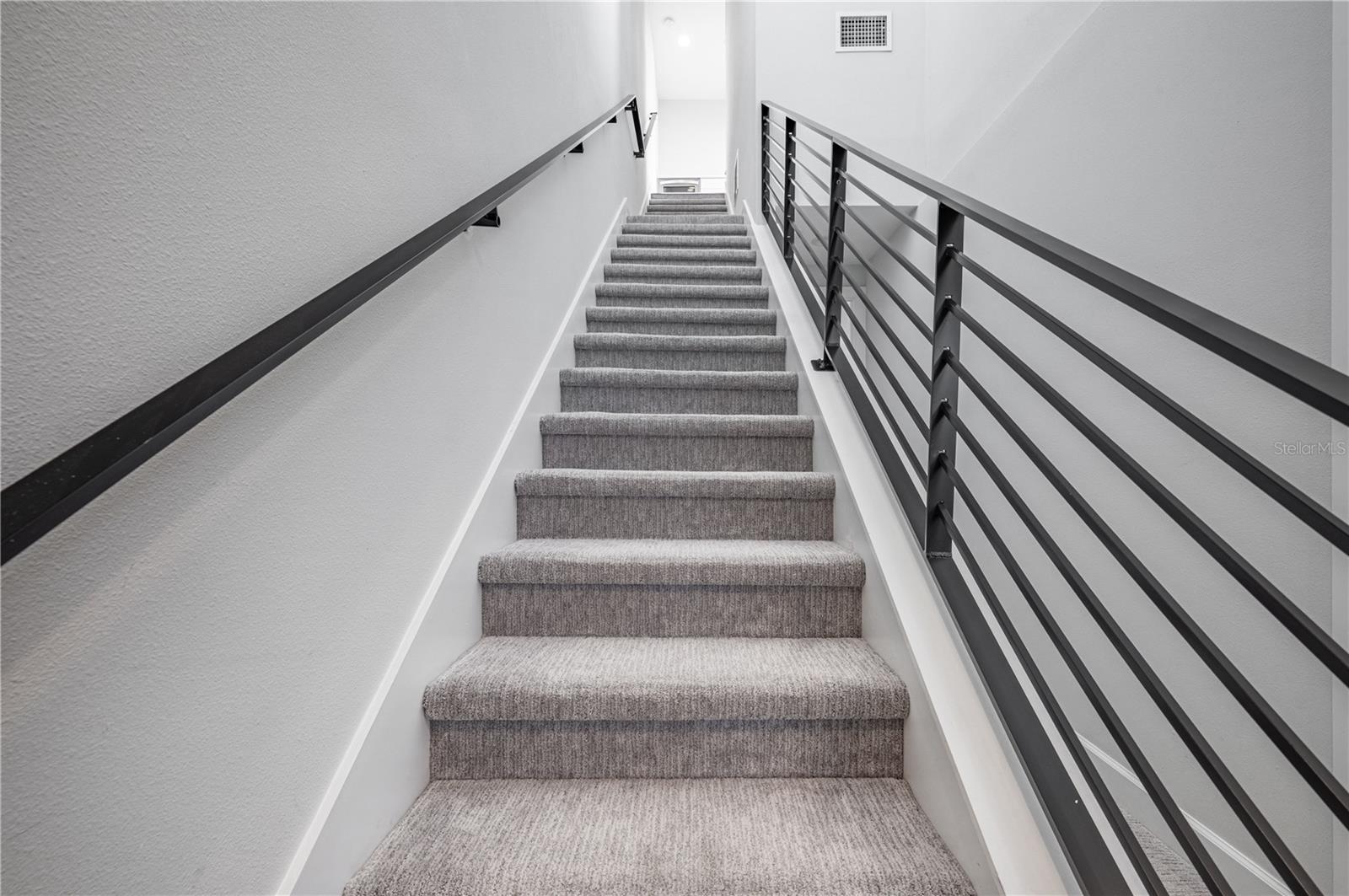 stairwell to rooftop