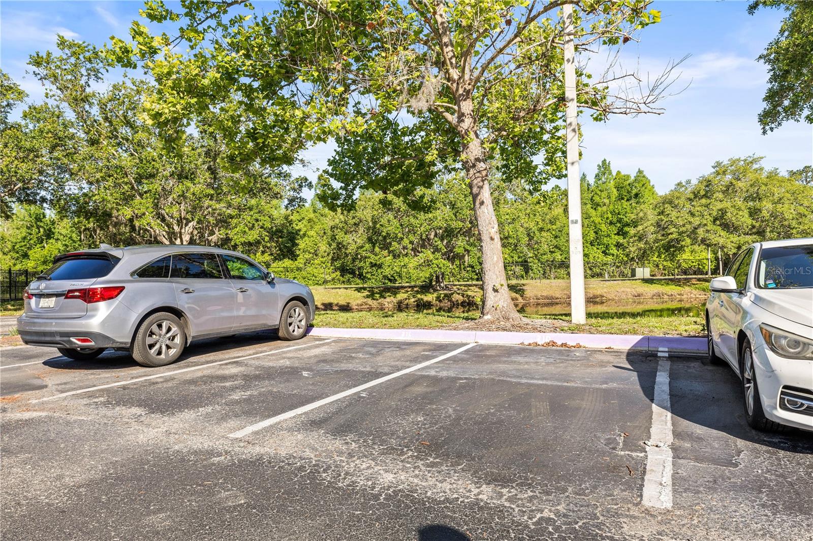 2 parking spaces