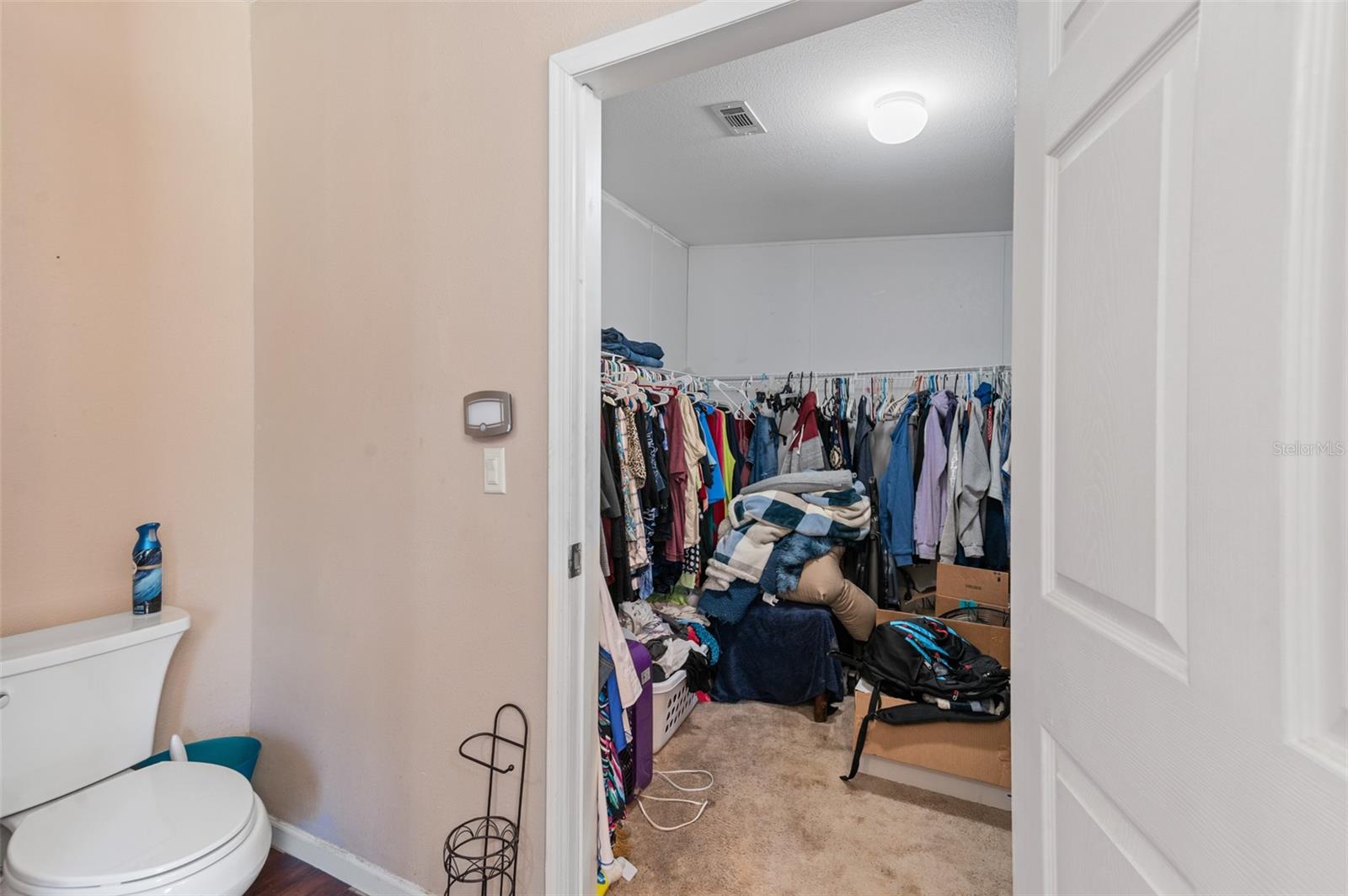 Primary Walk In Closet