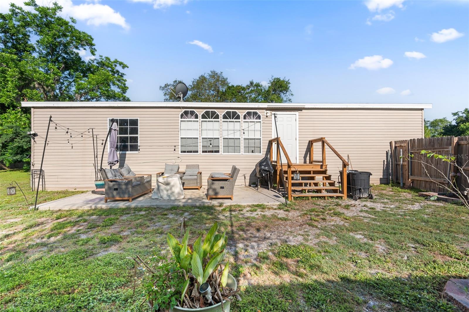 Side backyard