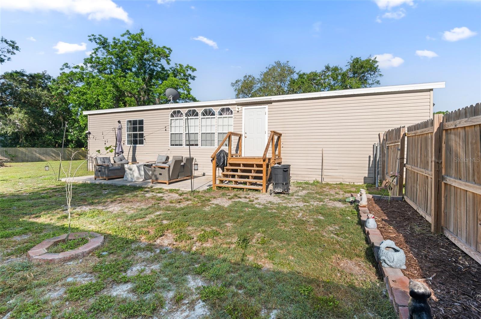 Side backyard