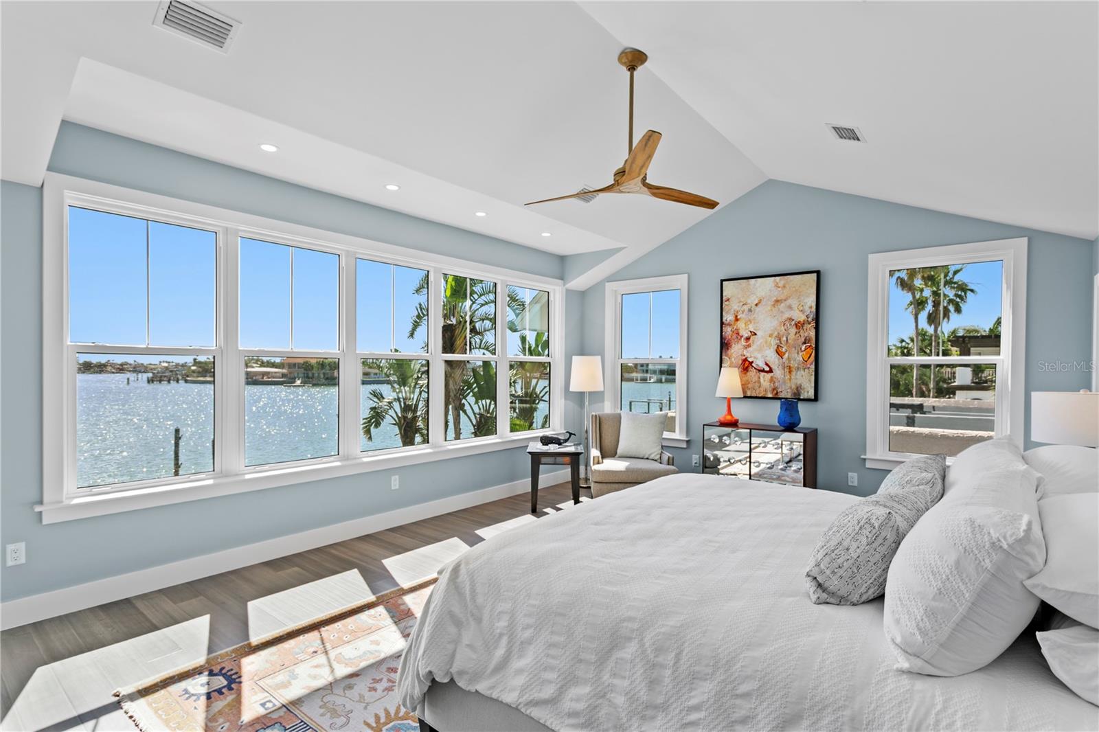 Sunrise waterfront views for Primary Ensuite