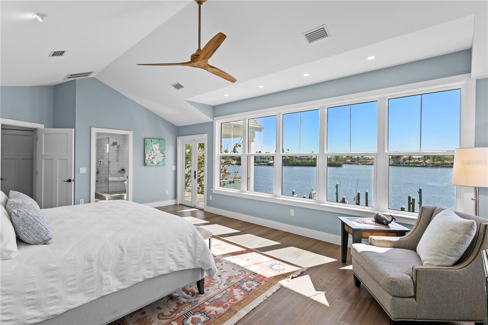 Primary waterfront views