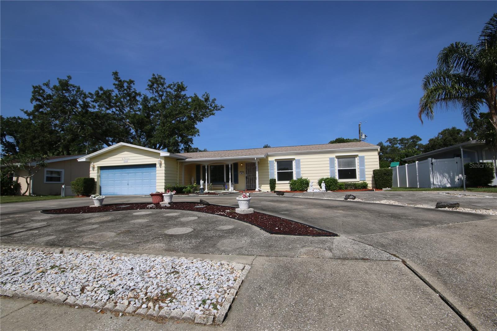 Front with Circular Driveway
