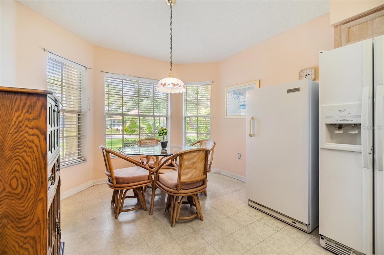Sunny breakfast nook