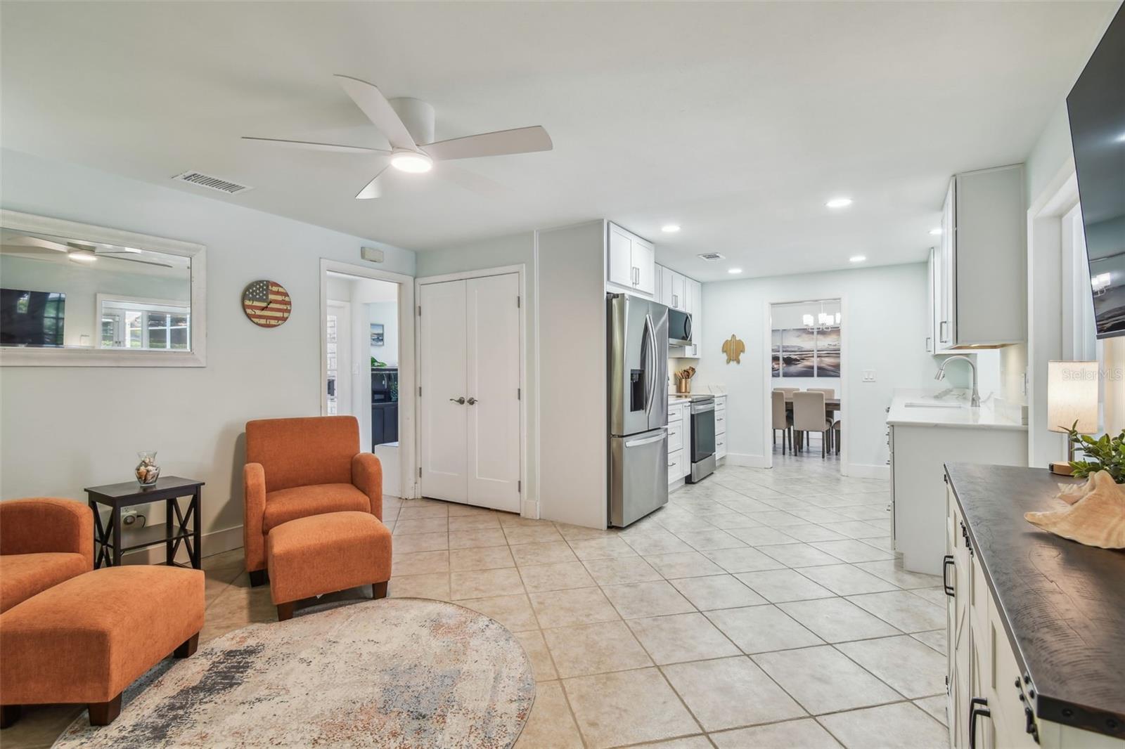 Family Room to Kitchen