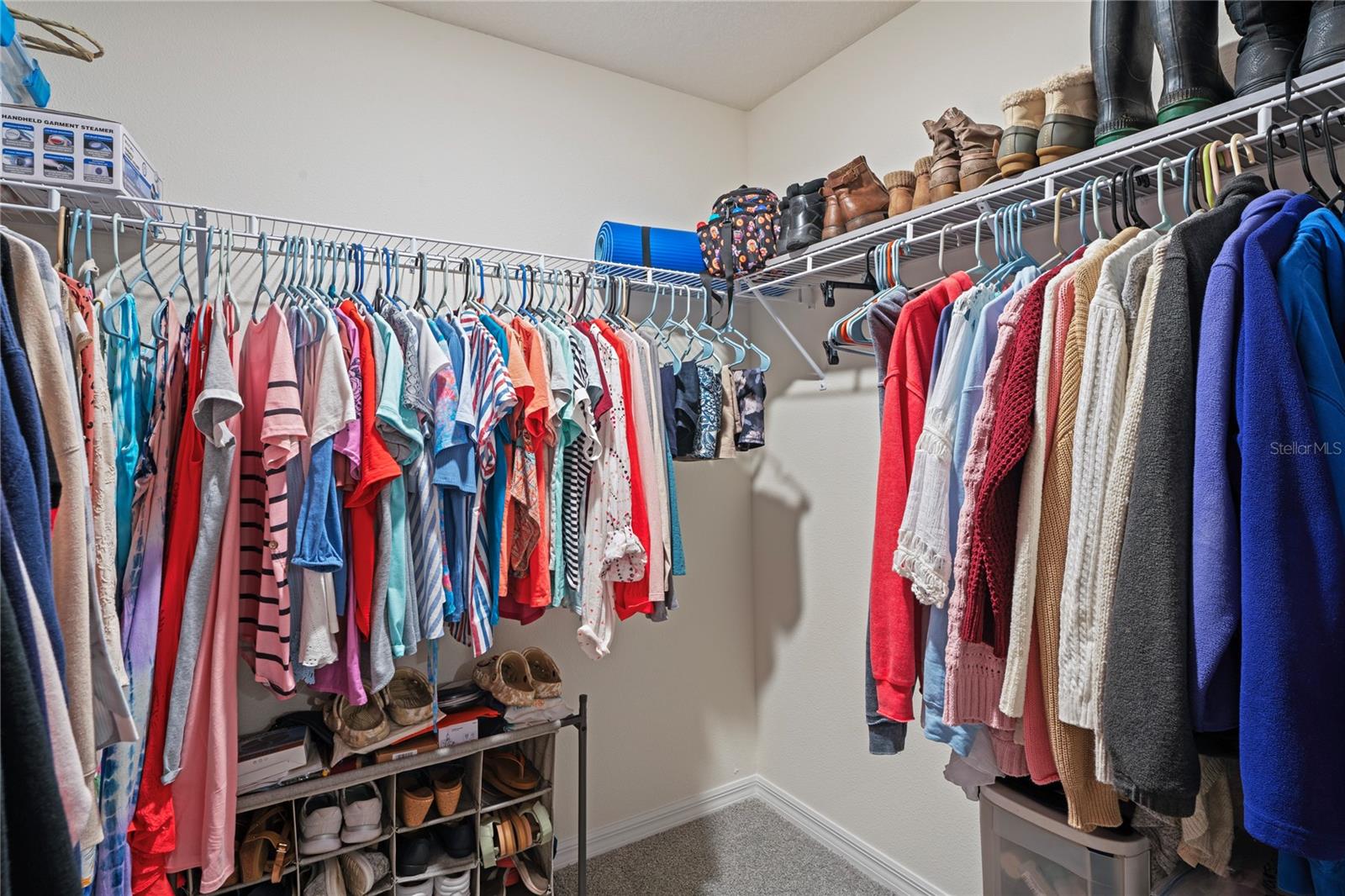 Large walk-in closet