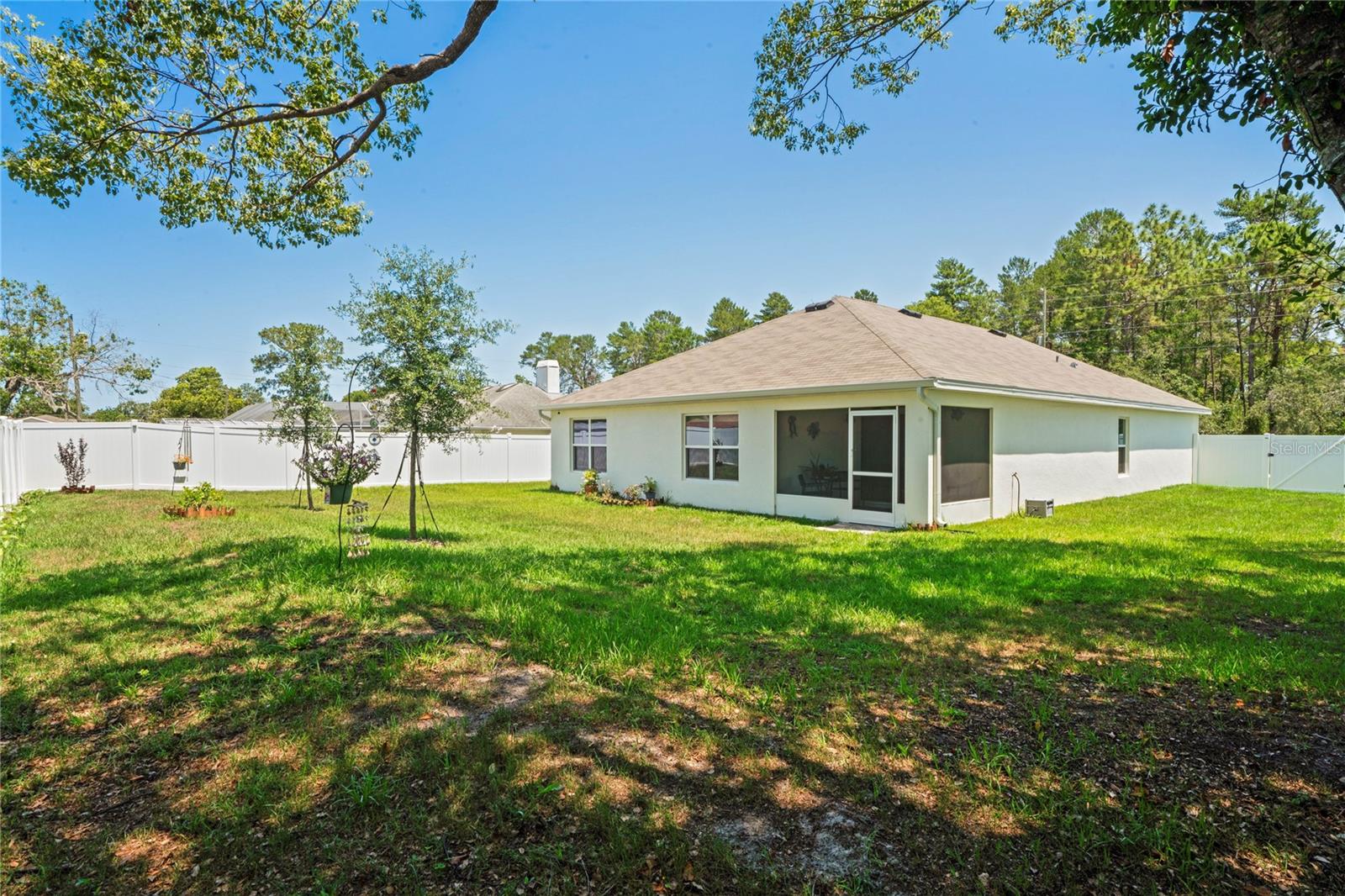 Expansive yard!