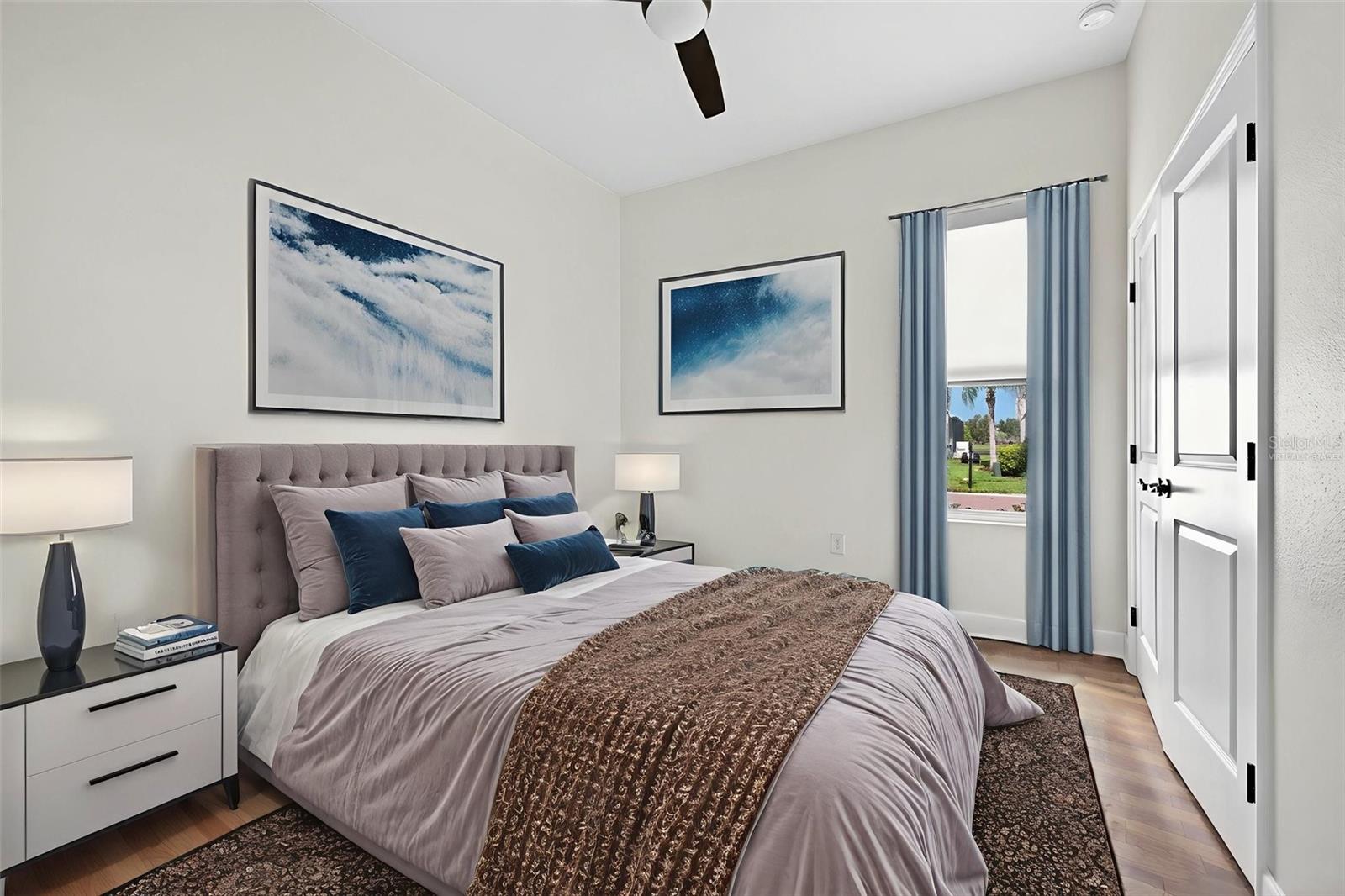 Bedroom 3 virtually staged
