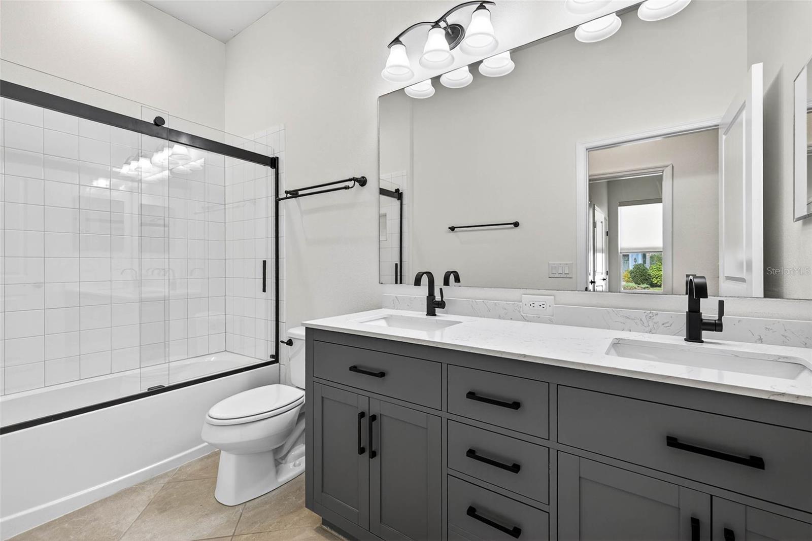 Bathroom2 - shared by BR 2 & 3; all new fixtures completely updated!