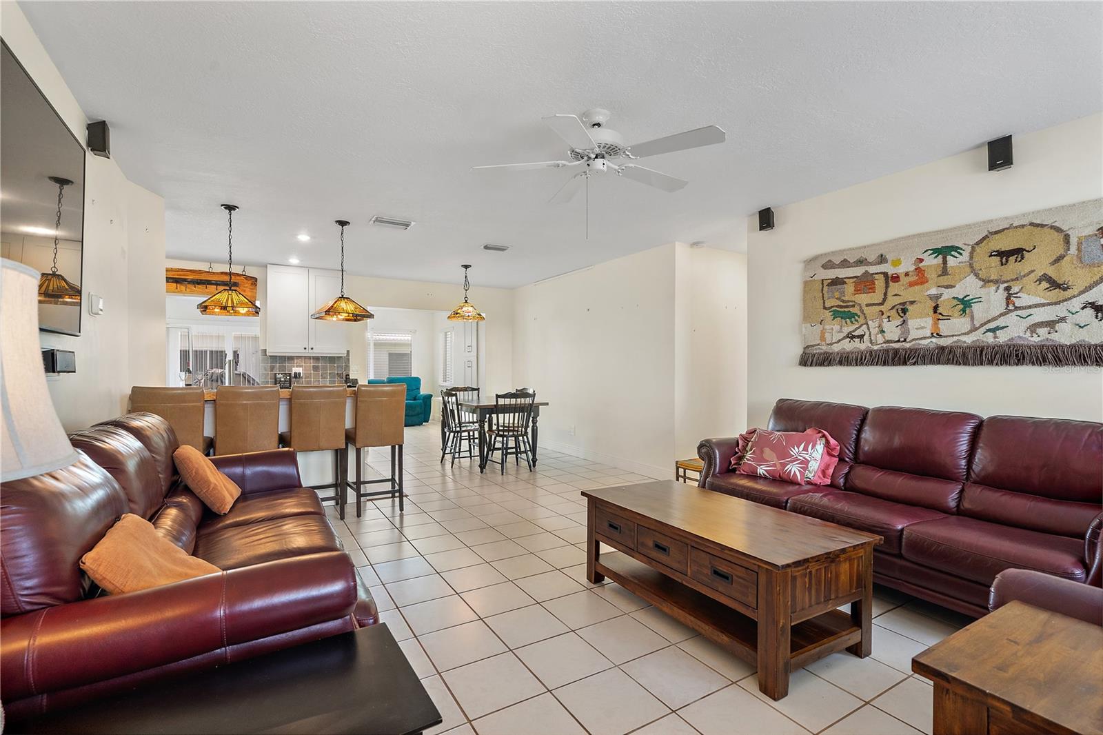 Make yourself at home in this open space