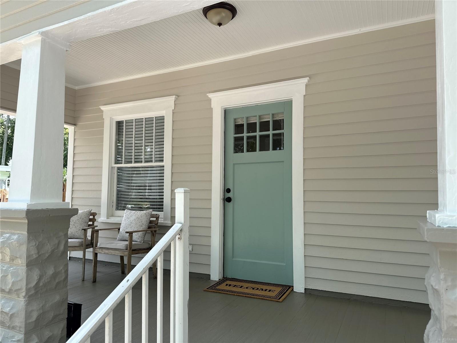 Enjoy sitting on your front porch!