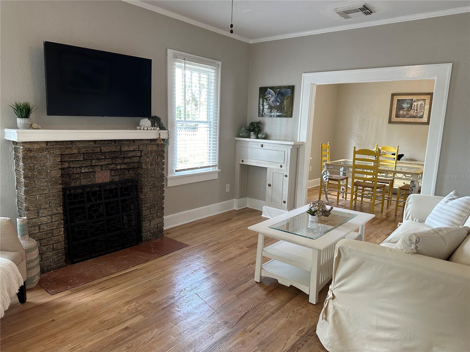 High ceilings and open concept add to the sense of space!