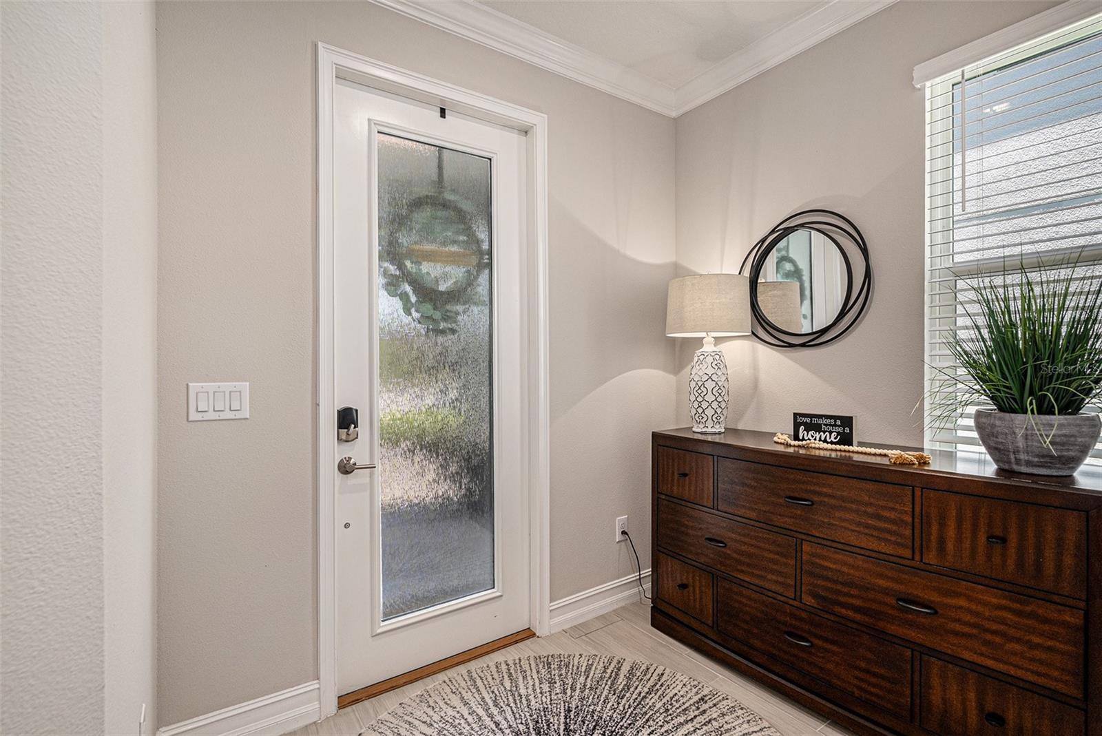 front entrance foyer