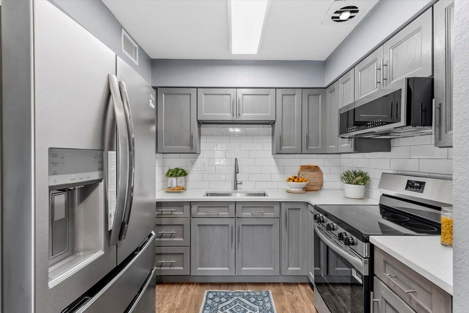 Kitchen-Virtually Staged
