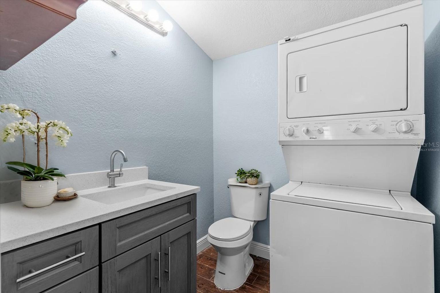 Half Bath-Virtually Staged