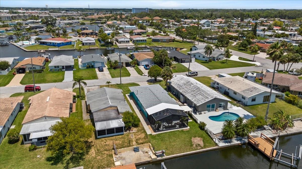 Aerial Of Community