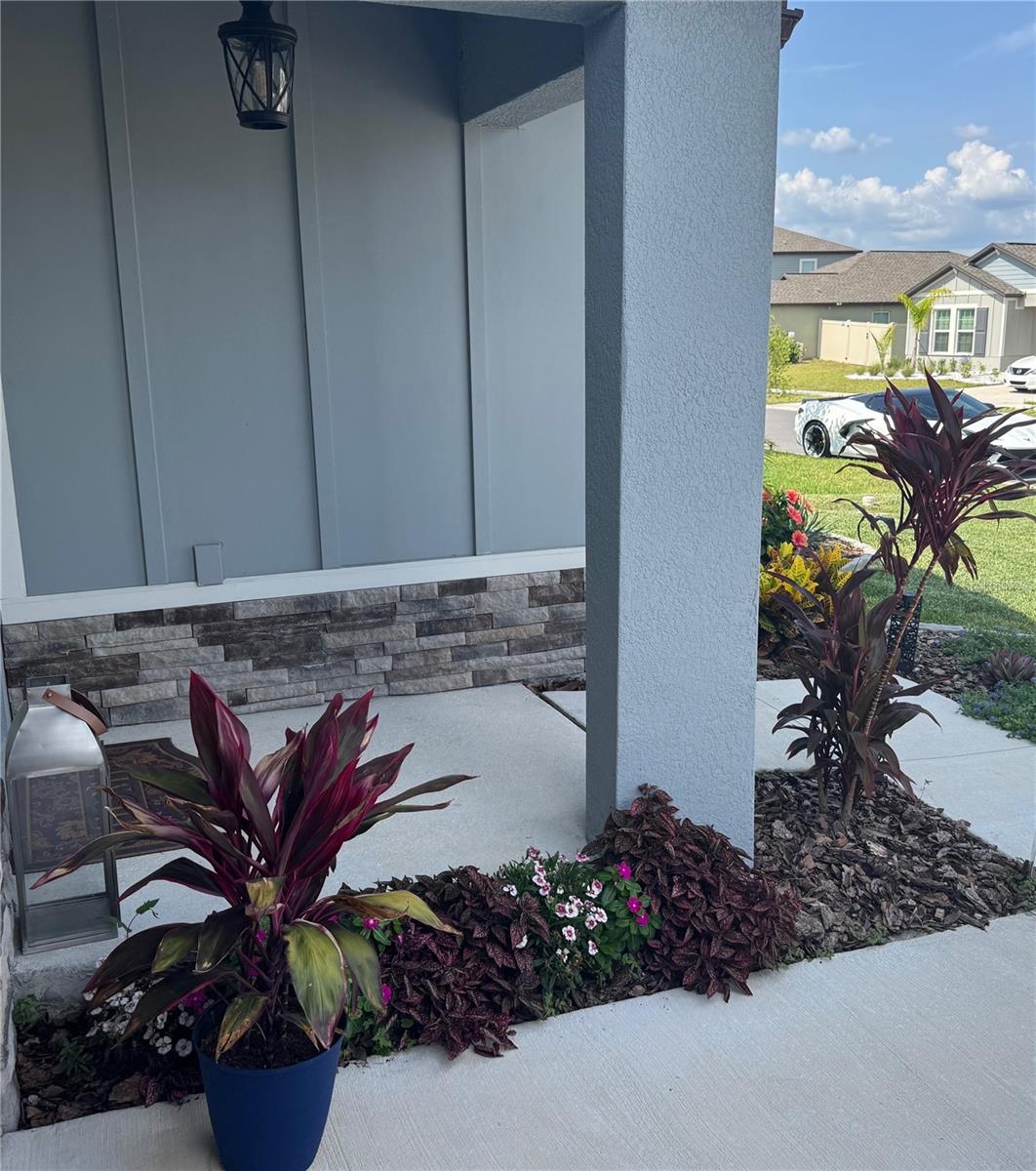 Front Porch and Stone Elevatuon