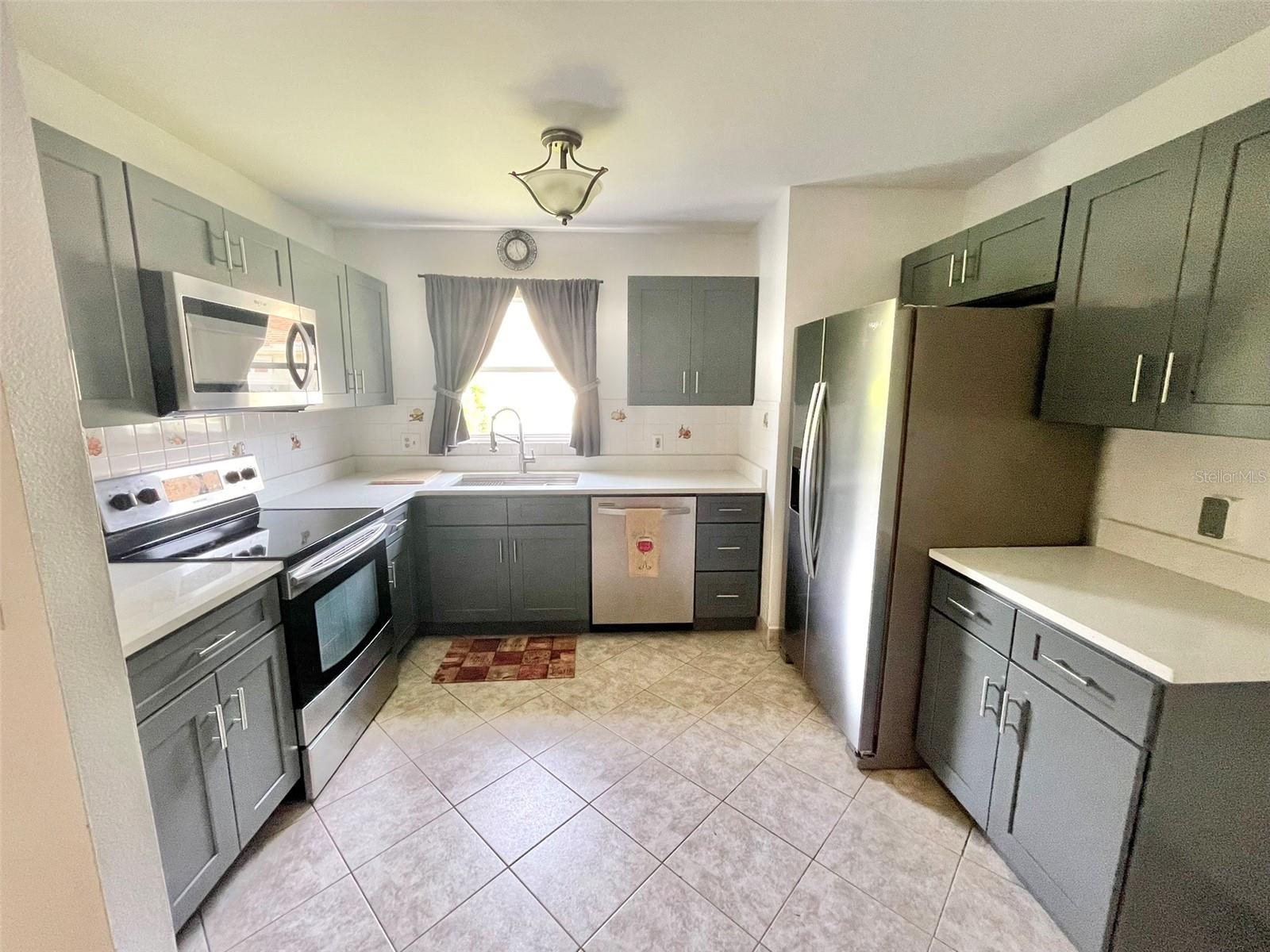 Remodeled kitchen