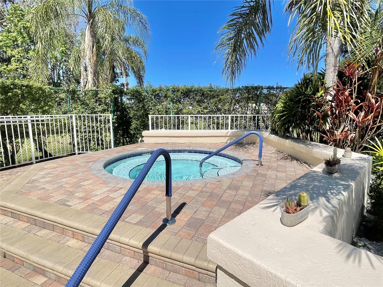 Clubhouse hot tub