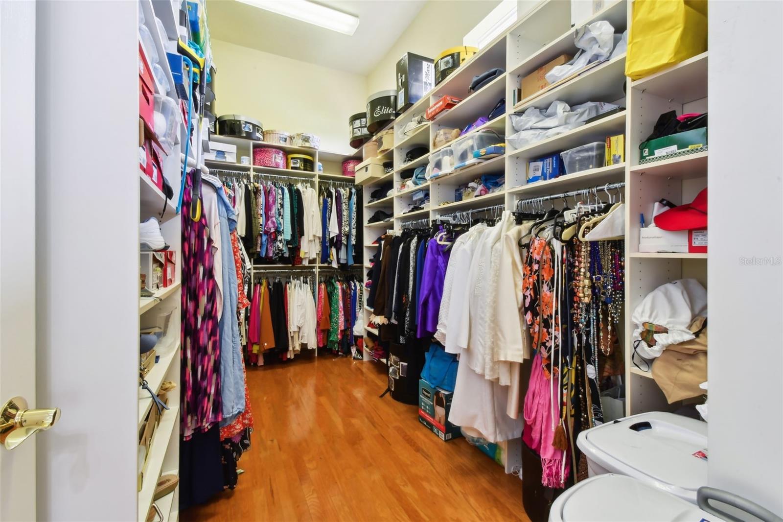 Larger walk-in closet.