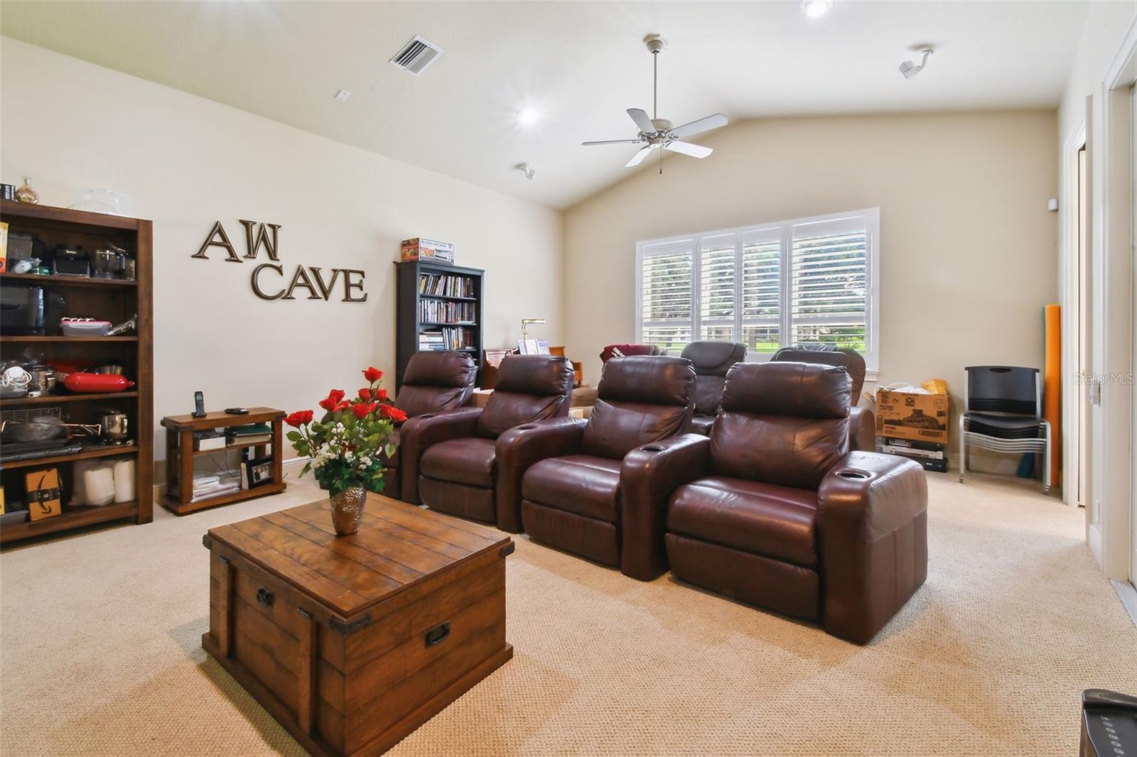 Man Cave aka media room or alternatively a games room.