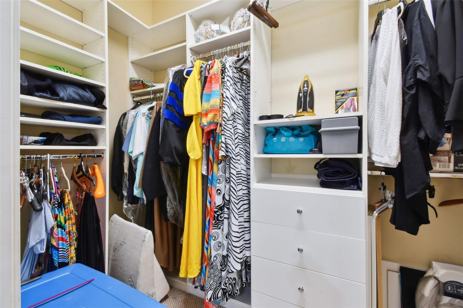 Bedroom 3 built-in closet.