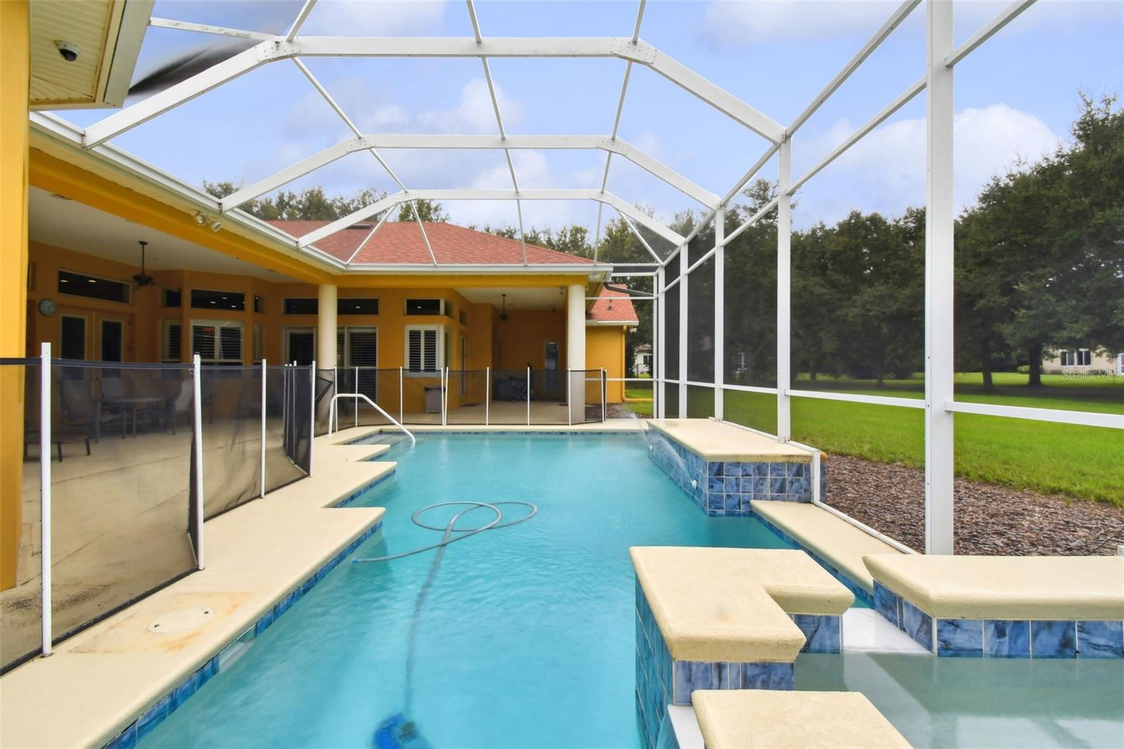 Pool and Spa views.