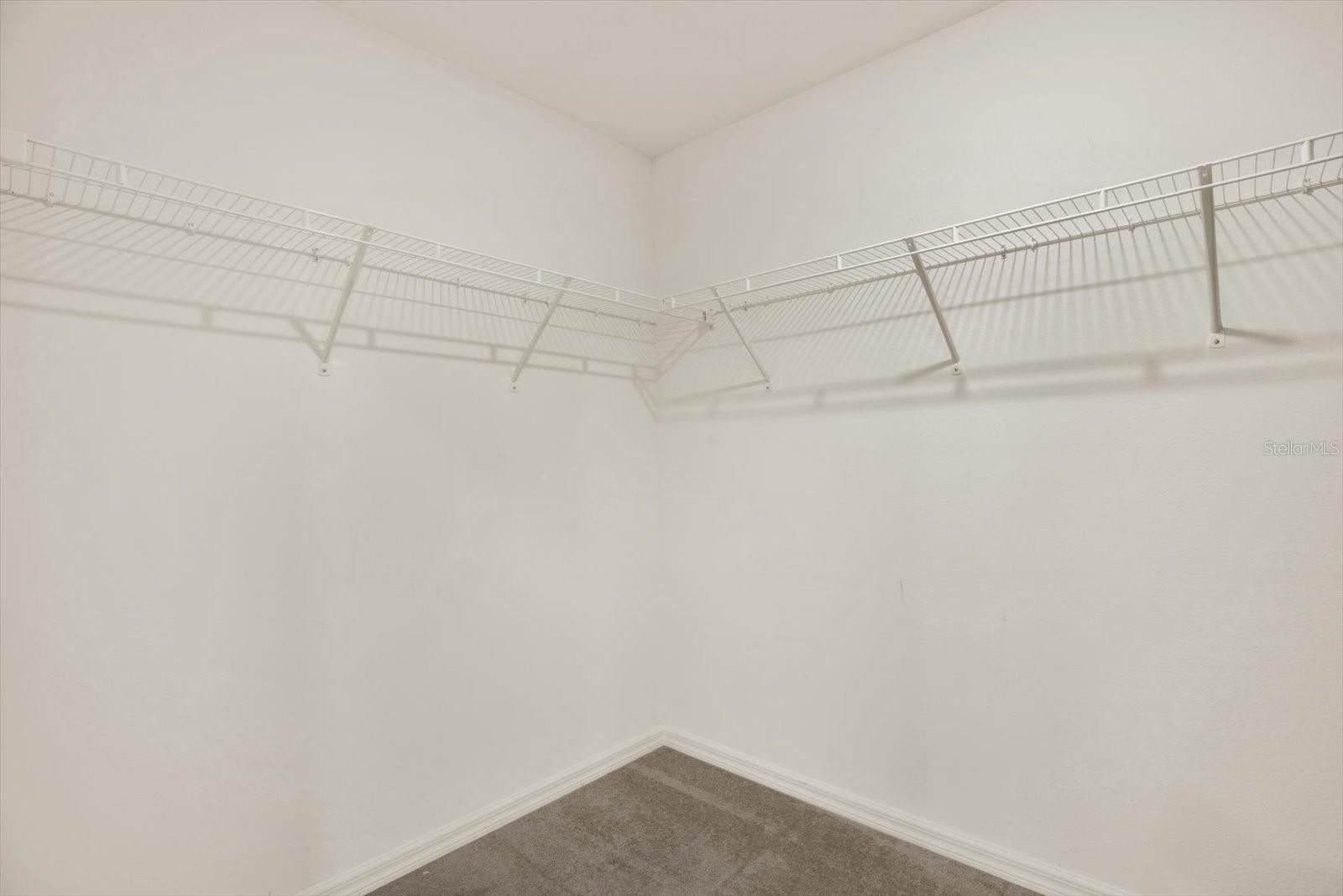 LARGE WALK IN CLOSET