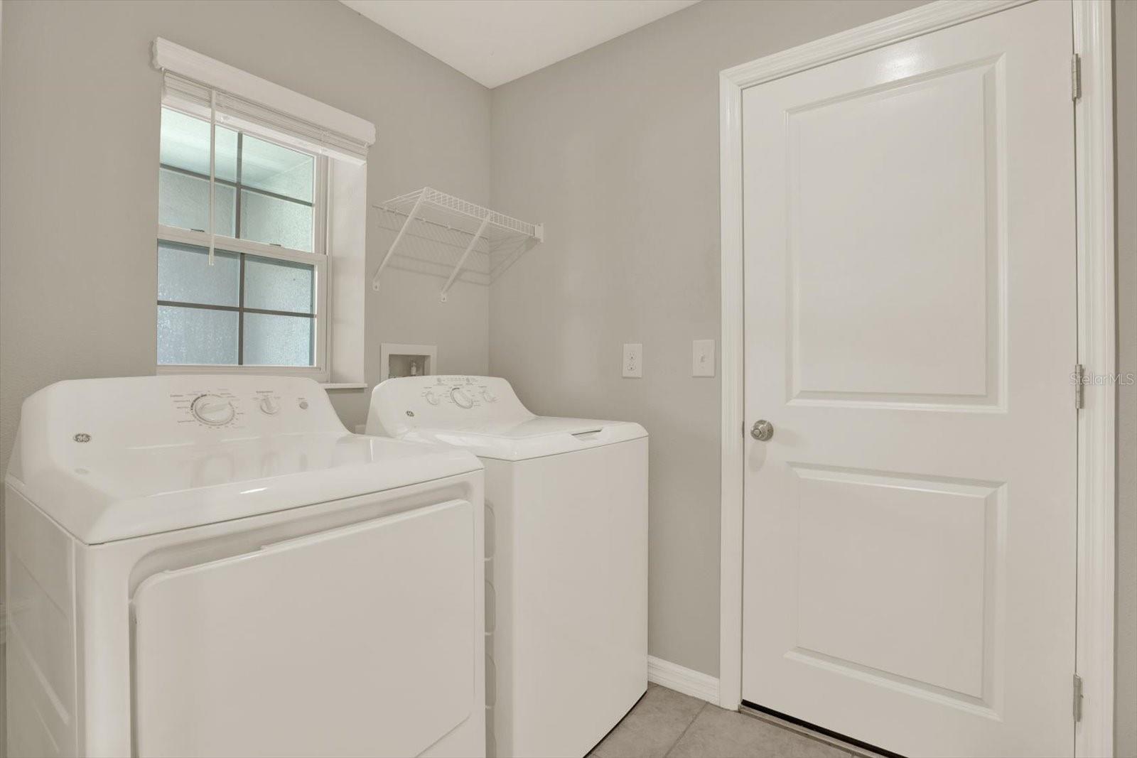 LAUNDRY ROOM WITH A VIEW