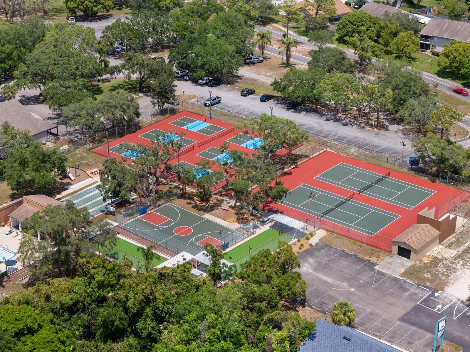 Includes access to sports courts