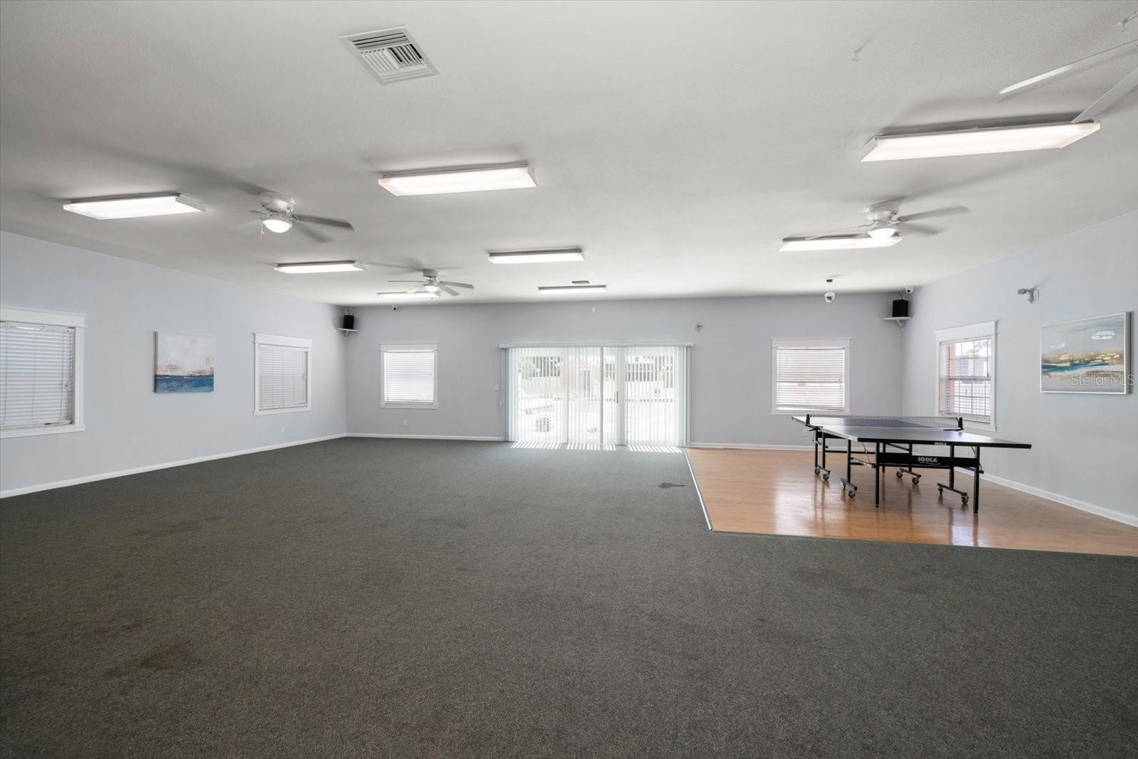 Game room and clubhouse, perfect for entertaining.