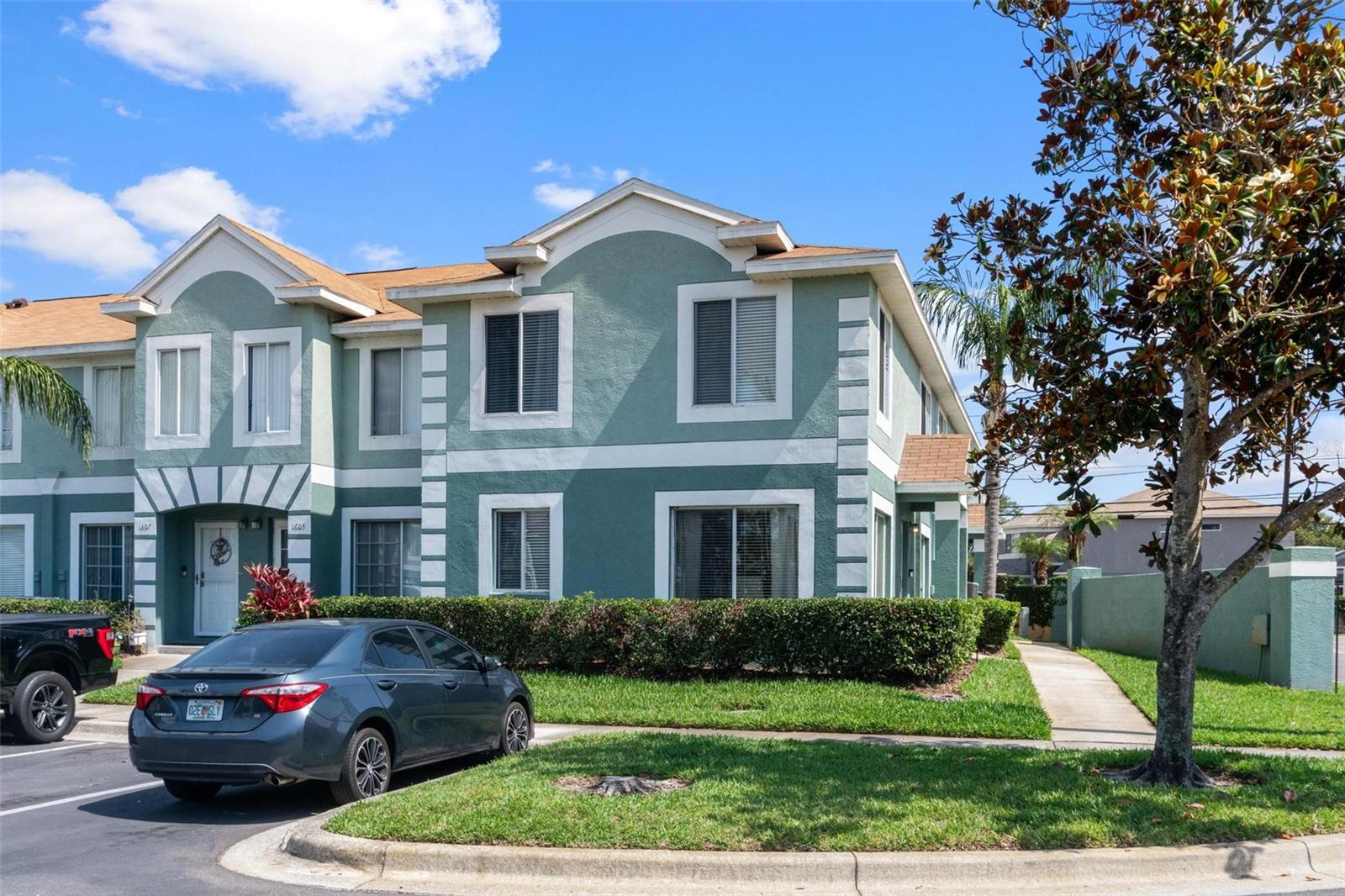 Corner Lot with Dedicated Parking Spaces