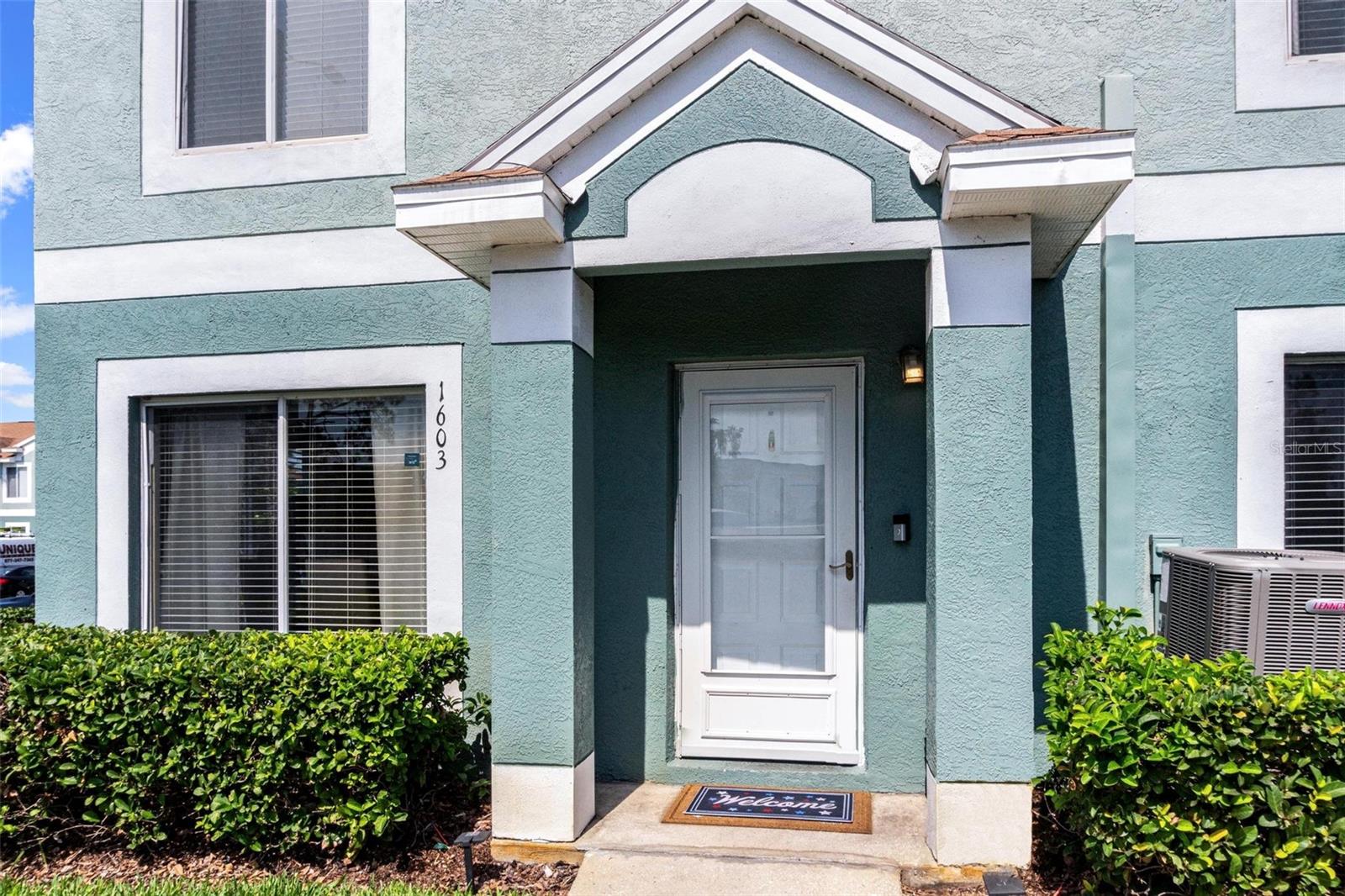 Front Entrance- 1603 Fluorshire Drive