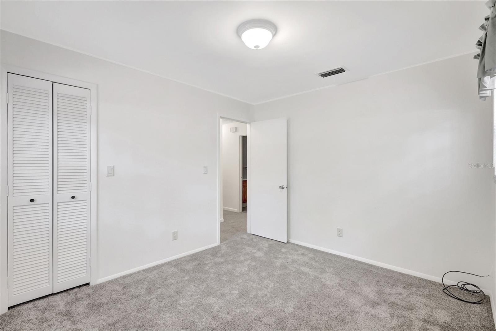 Bedroom 2, new carpet!