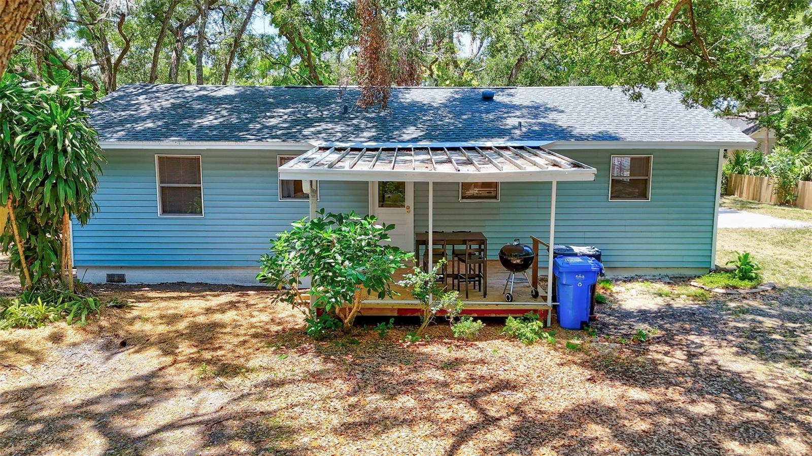 Rear of Home, great place to Bar-B-Que!