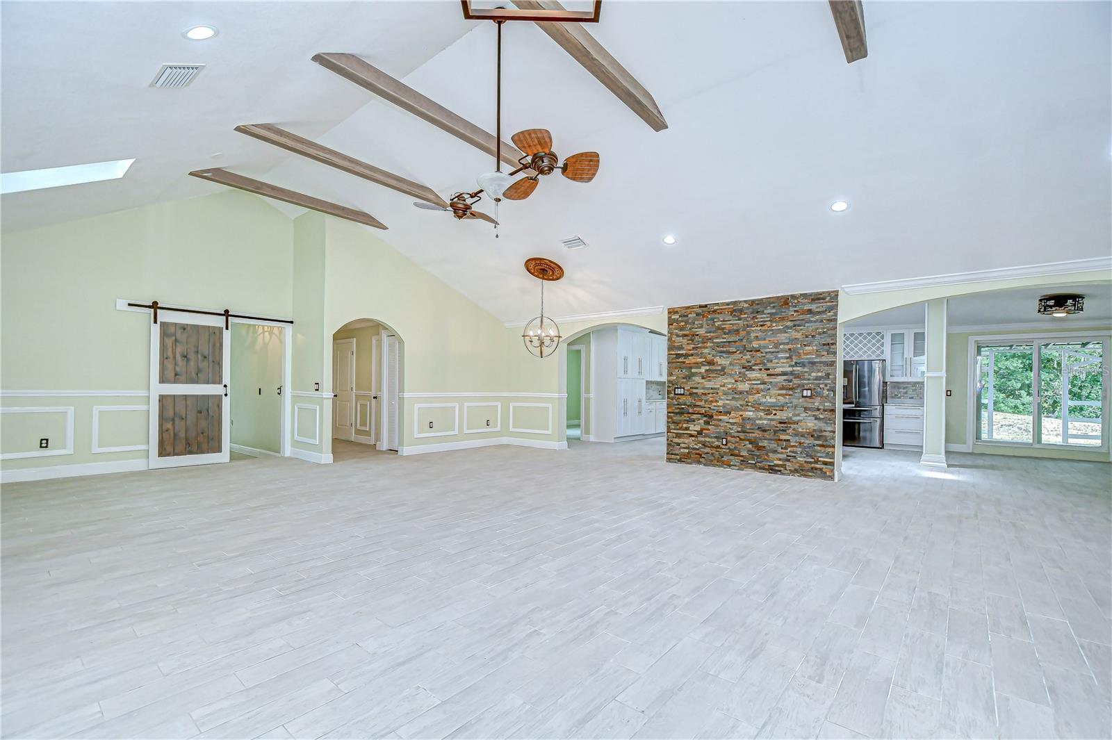 Combined living space!